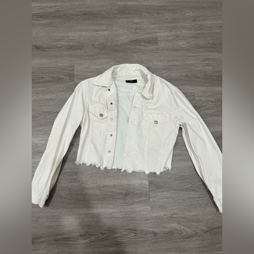 Able Cream Jean Jacket